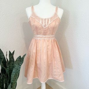 GUNNE SAX vintage dusty rose dress